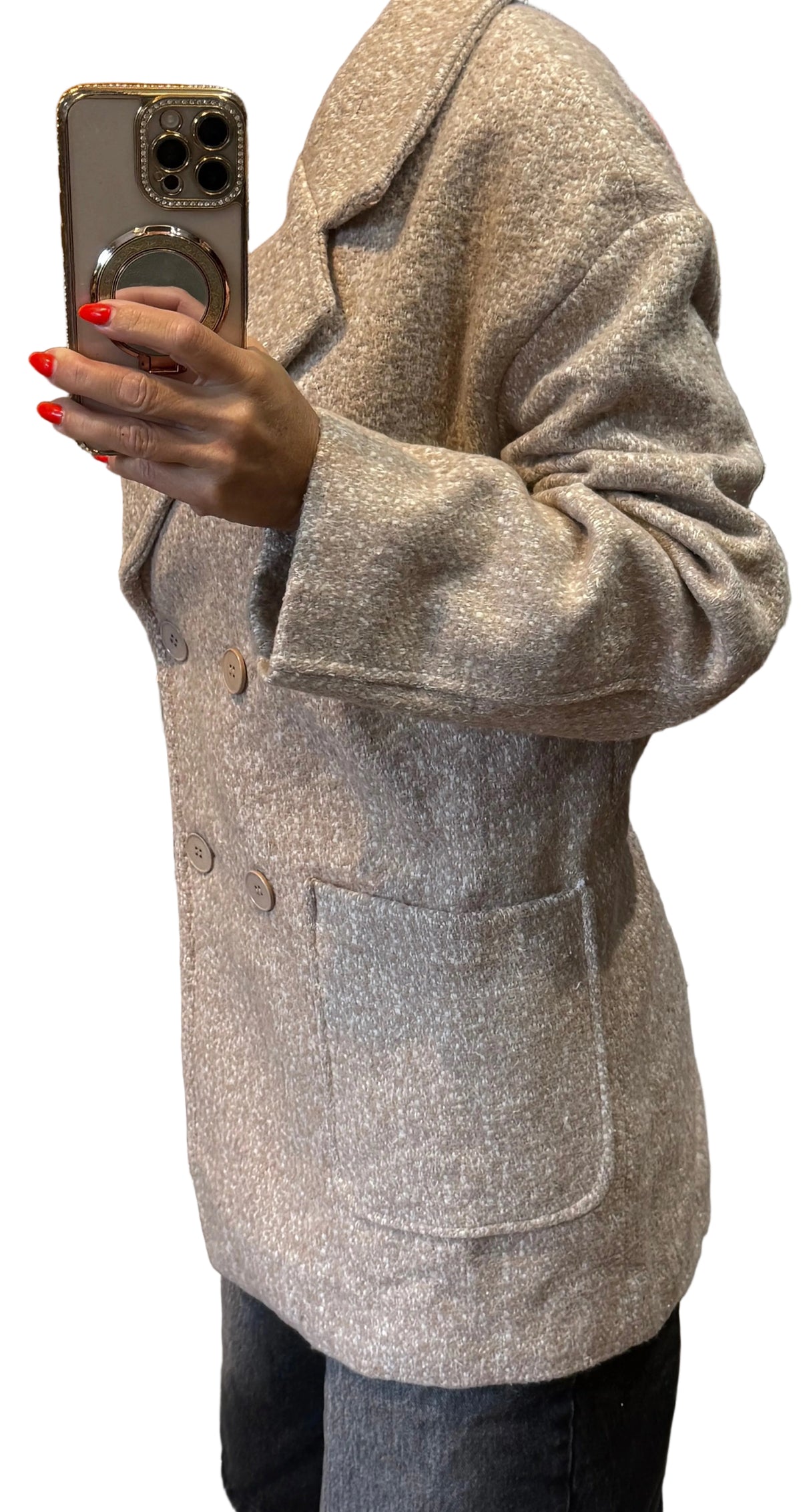 ✨ Neuf 80€ - Trendyol - manteau douillet - T38-40-42 ✨
