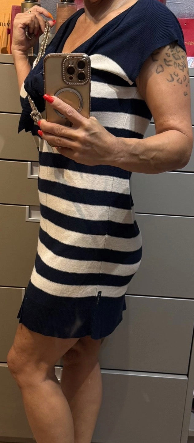 ✨ Armani Jeans - Robe marinière en laine - T38 M ✨