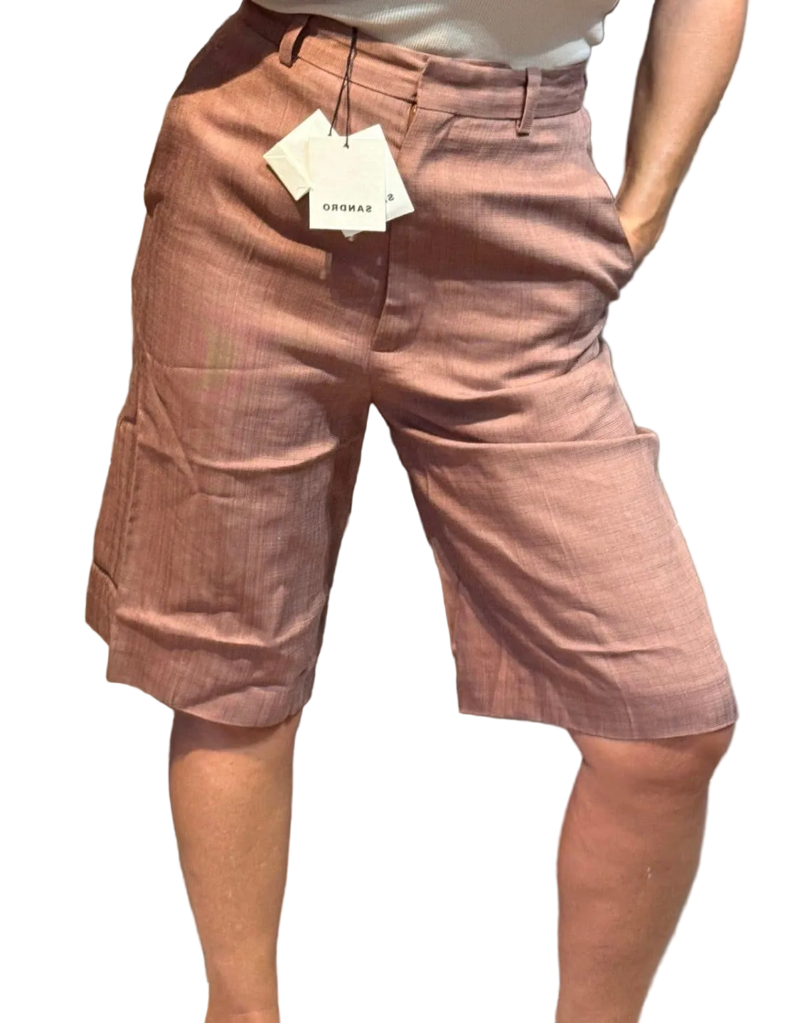 Neuf 225 Sandro Bermuda de costume T34 ok 36