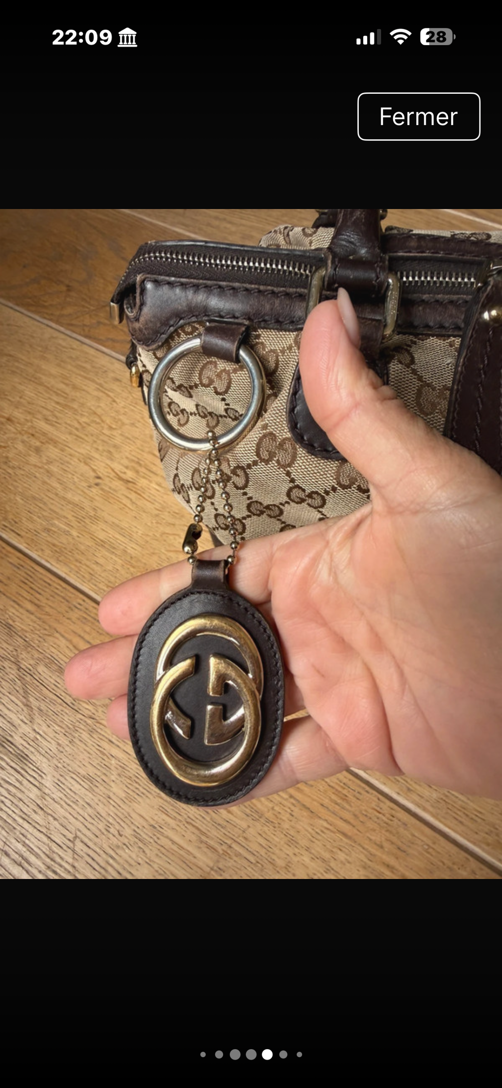 ✨ Gucci Sukey Toilette Jacquard Vintage ✨