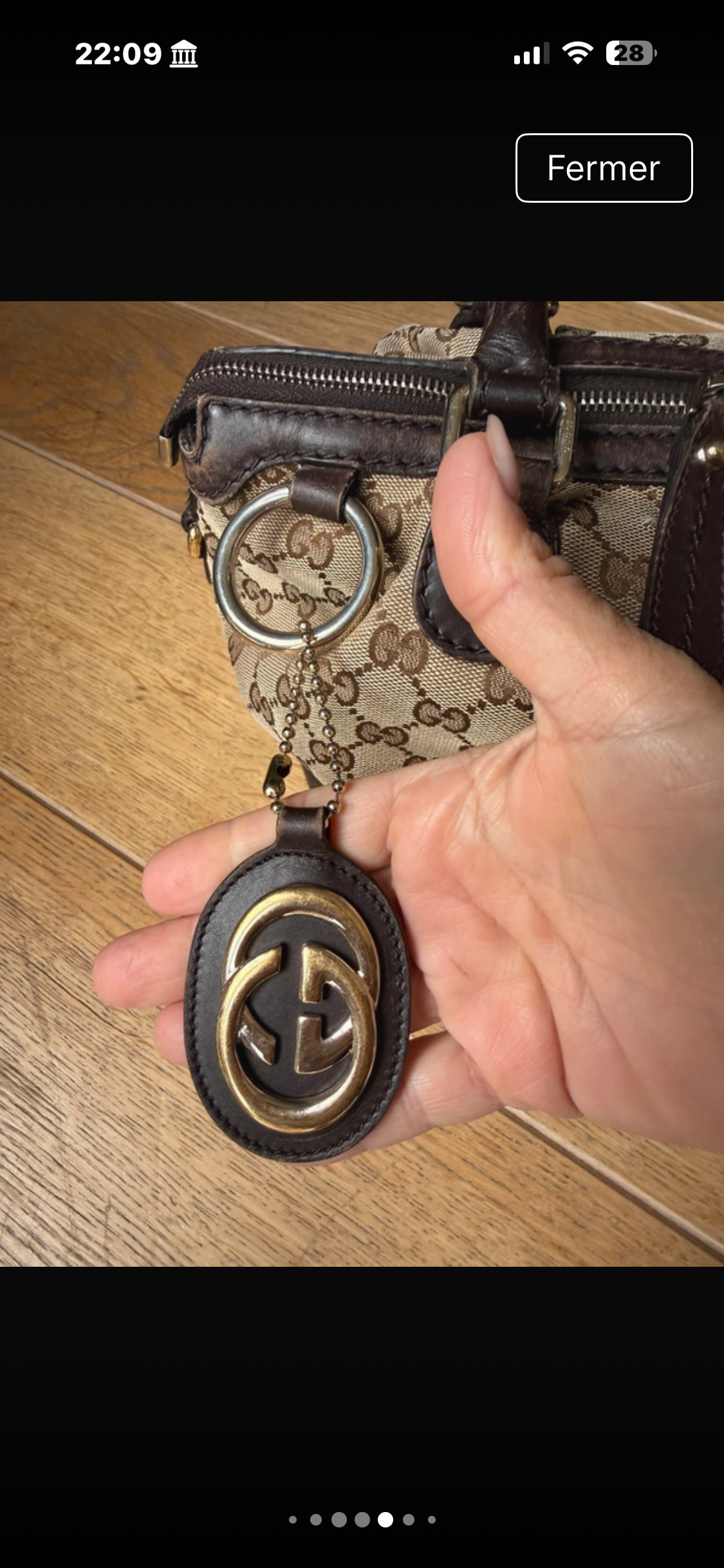 ✨ Gucci Sukey Toilette Jacquard Vintage ✨