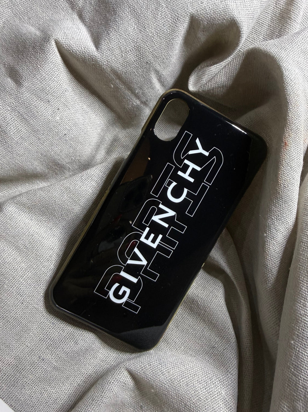 ✨ Neuve 220€ Coque iPhone X / XS à  logo Imprimé Scindé – GIVENCHY Paris ✨
