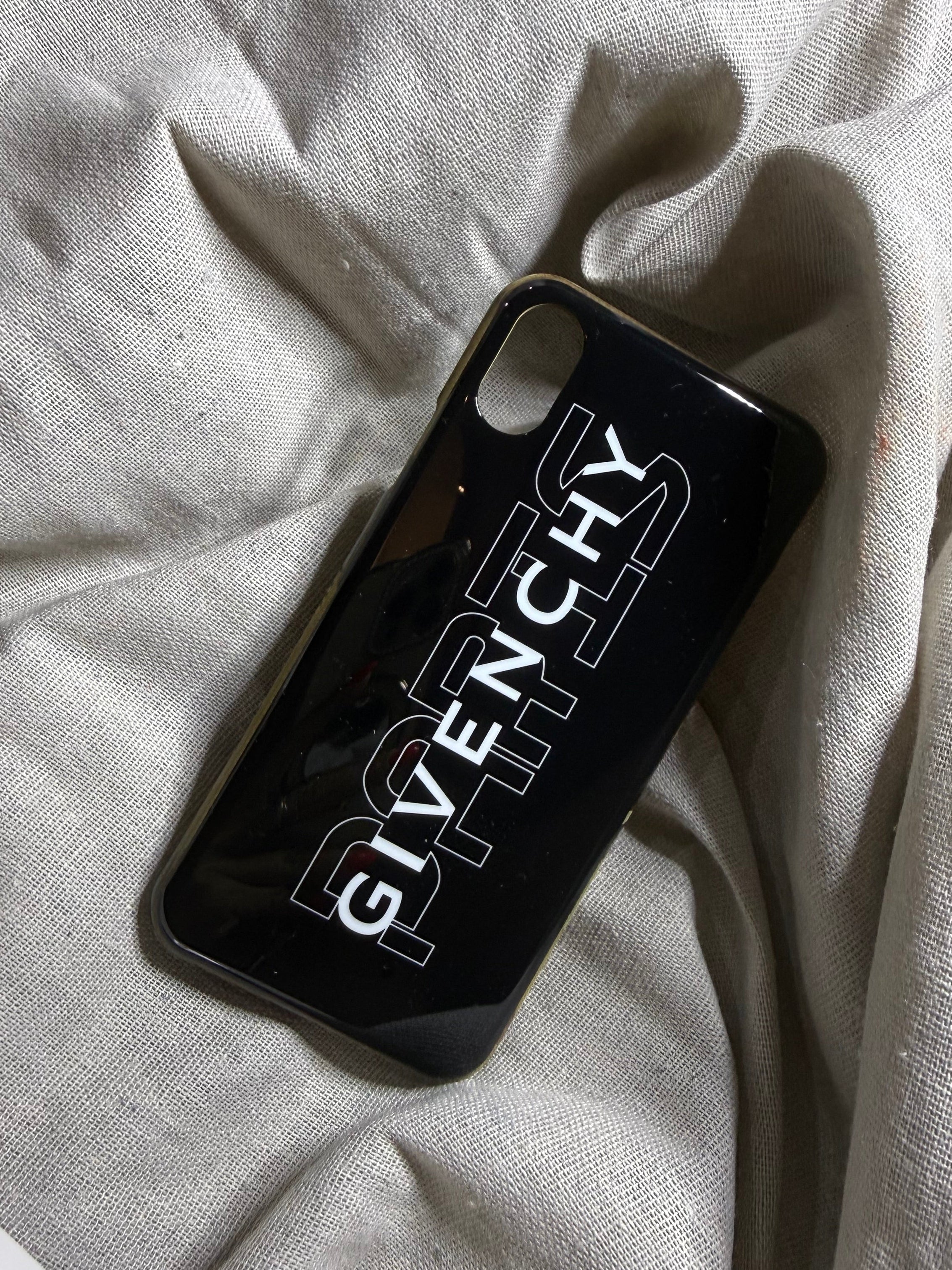 ✨ Neuve 220€ Coque iPhone X / XS à  logo Imprimé Scindé – GIVENCHY Paris ✨