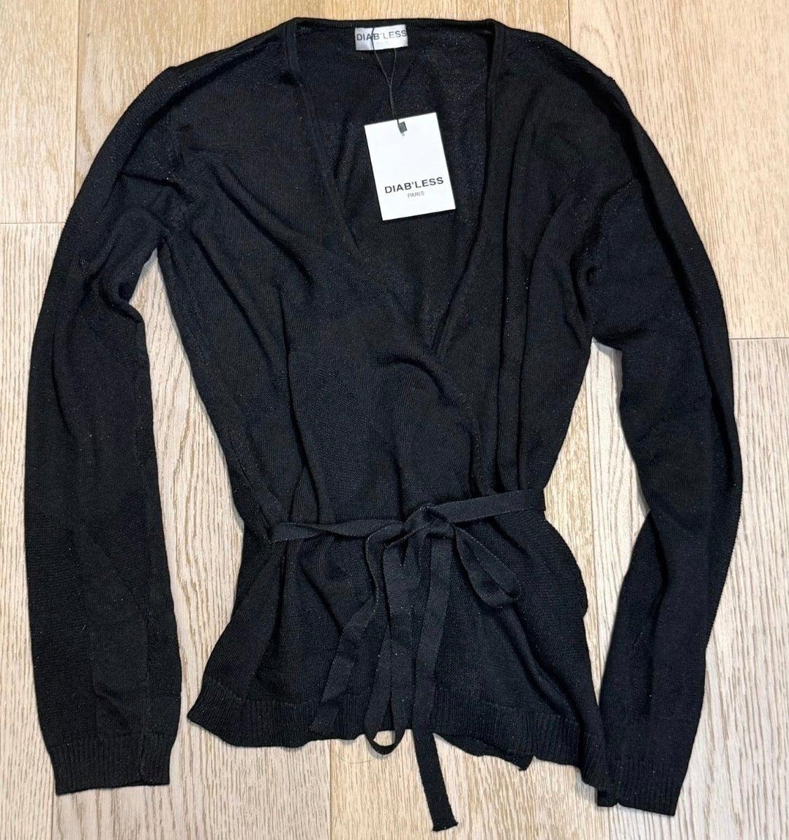 ✨ Neuf 79€ - Diab’less - Gilet cache cœur couleur au choix -Taille unique ✨
