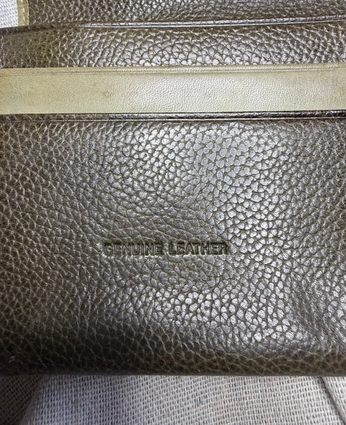 ✨ Balmain - Long Portefeuille Wallet kaki ✨