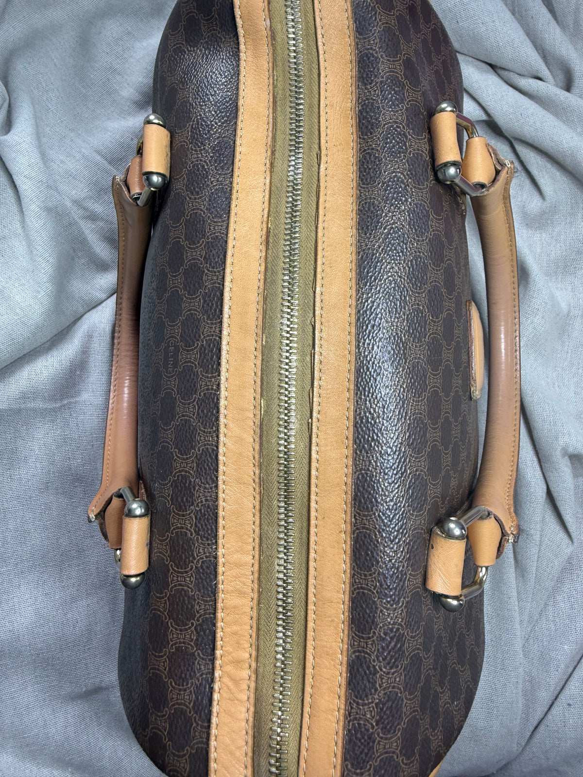 ✨ Sac Céline Boston 30 Macadam Vintage – Une Pépite Iconique ✨