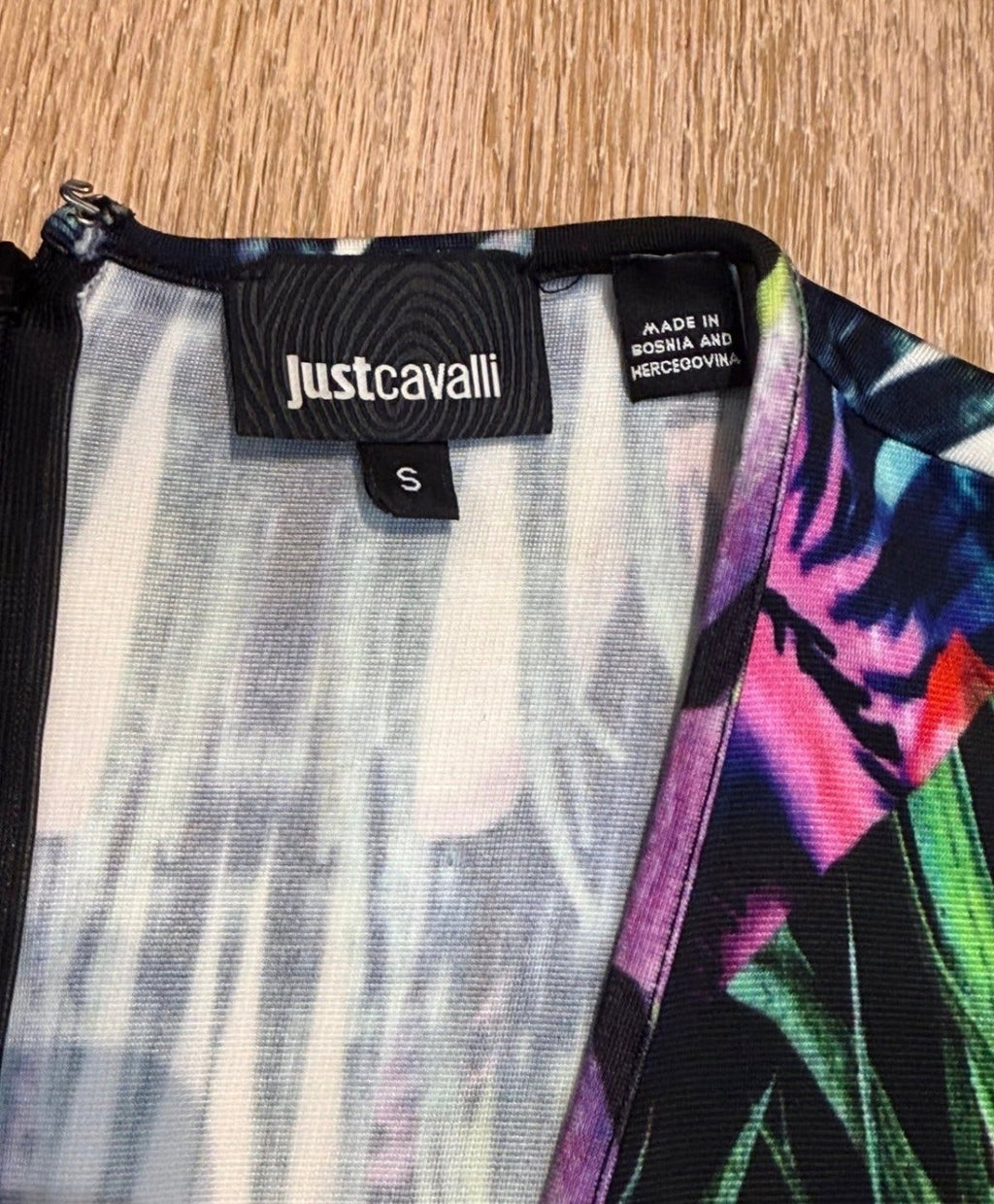 ✨ Just Cavalli - Robe Tropicale - T36 S ✨