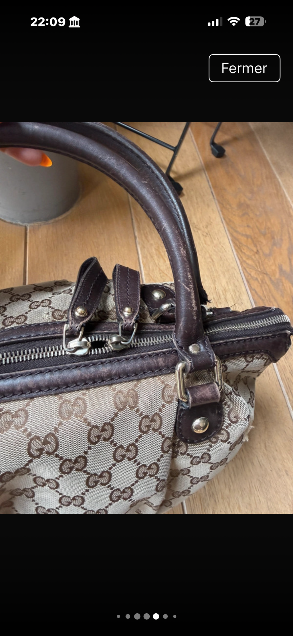 ✨ Gucci Sukey Toilette Jacquard Vintage ✨