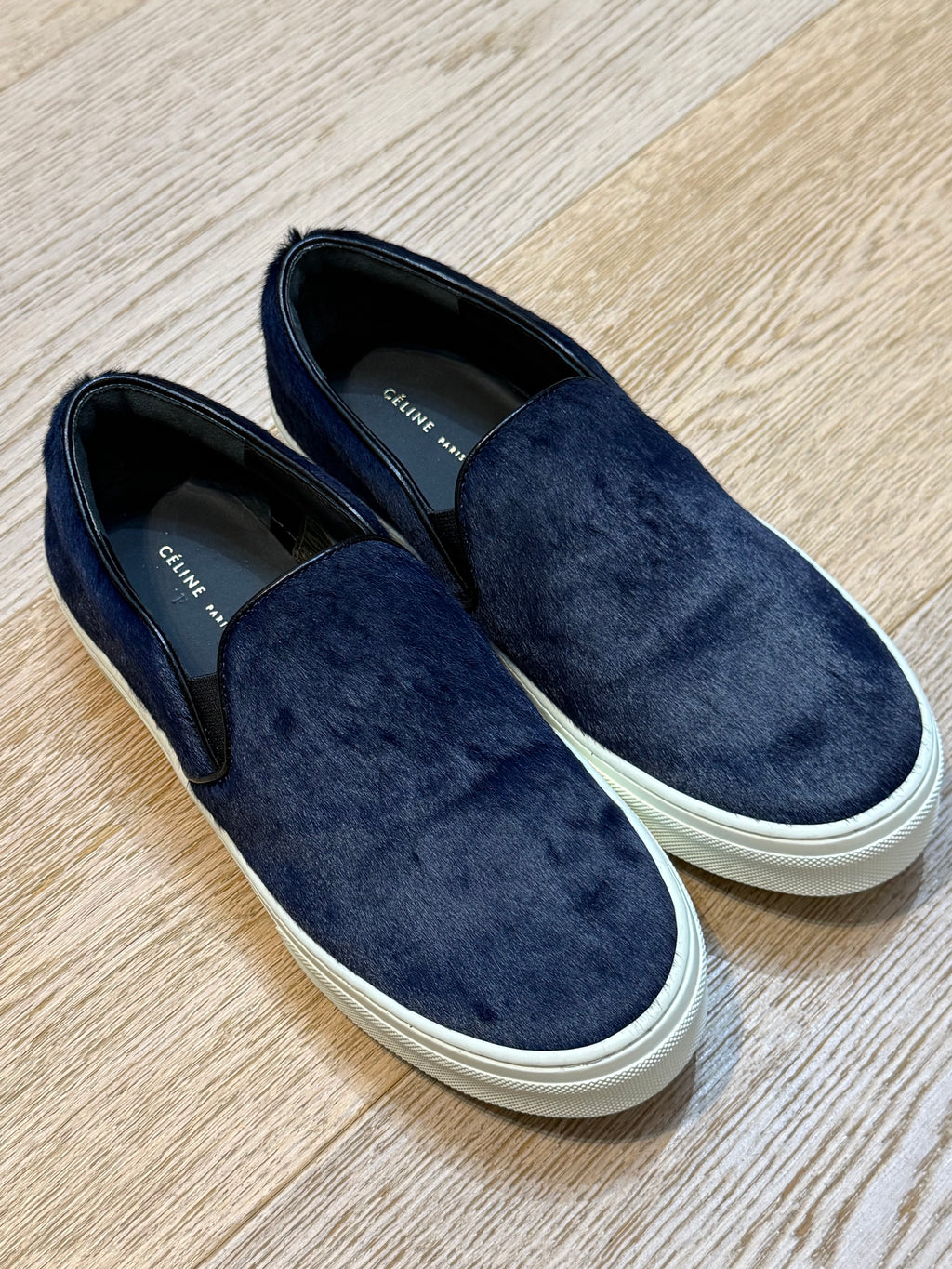 ✨ Neuves 850€ - Céline - Baskets veau poulain - T36 ✨