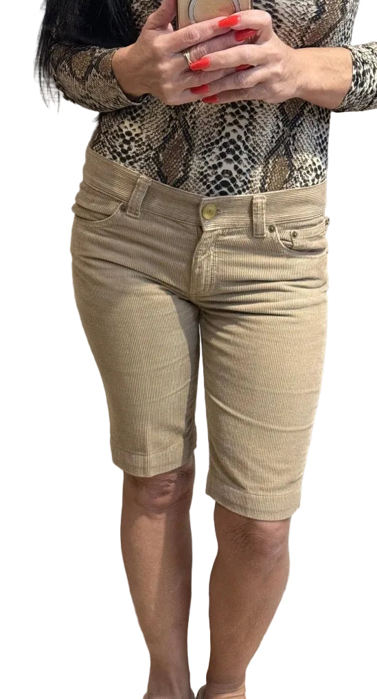 ✨ Chloé - Bermuda velours Camel - T34 XS ✨