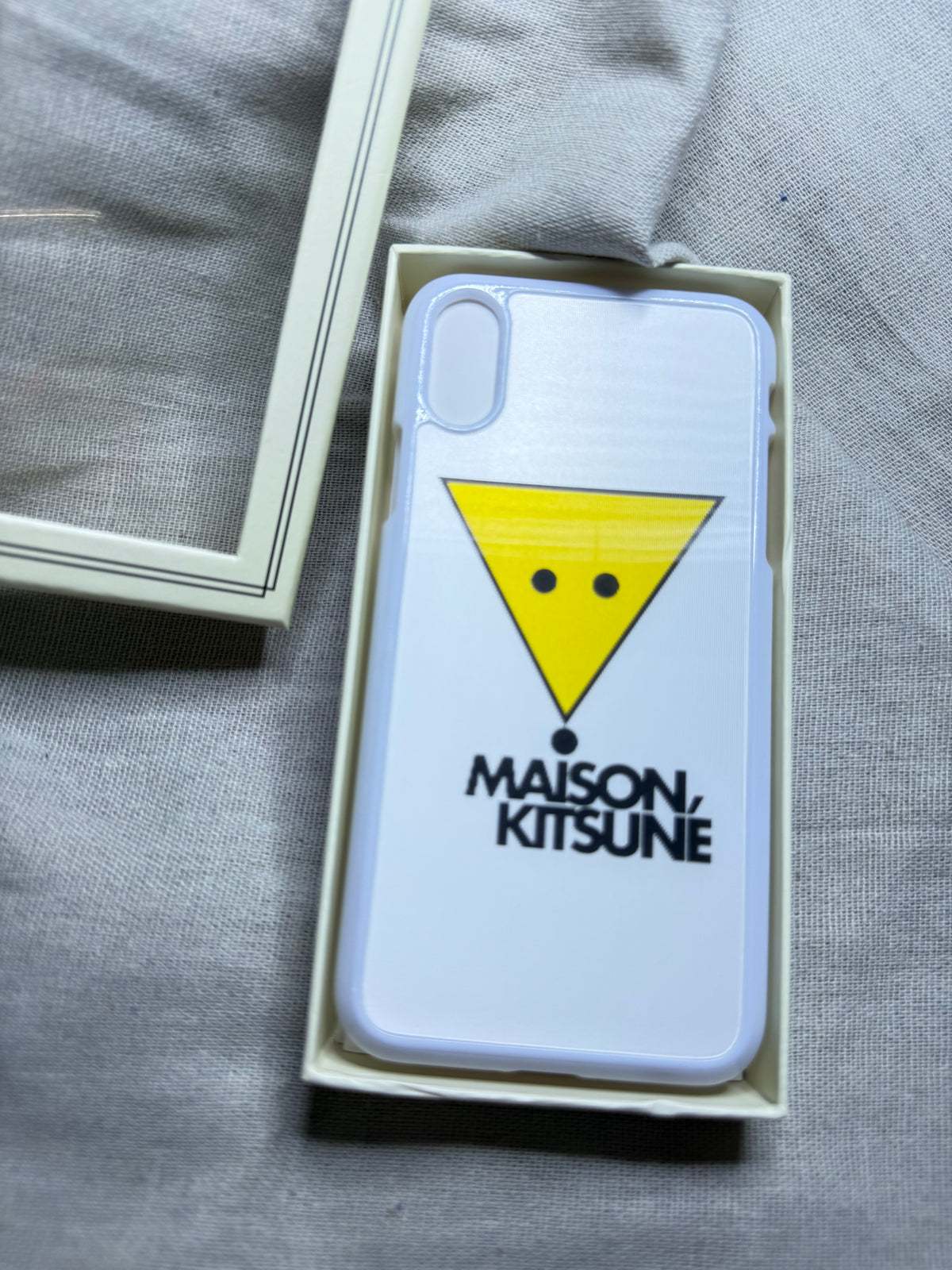 ✨ Neuve 70€ Maison Kitsuné coque iPhone X et XS full set ✨