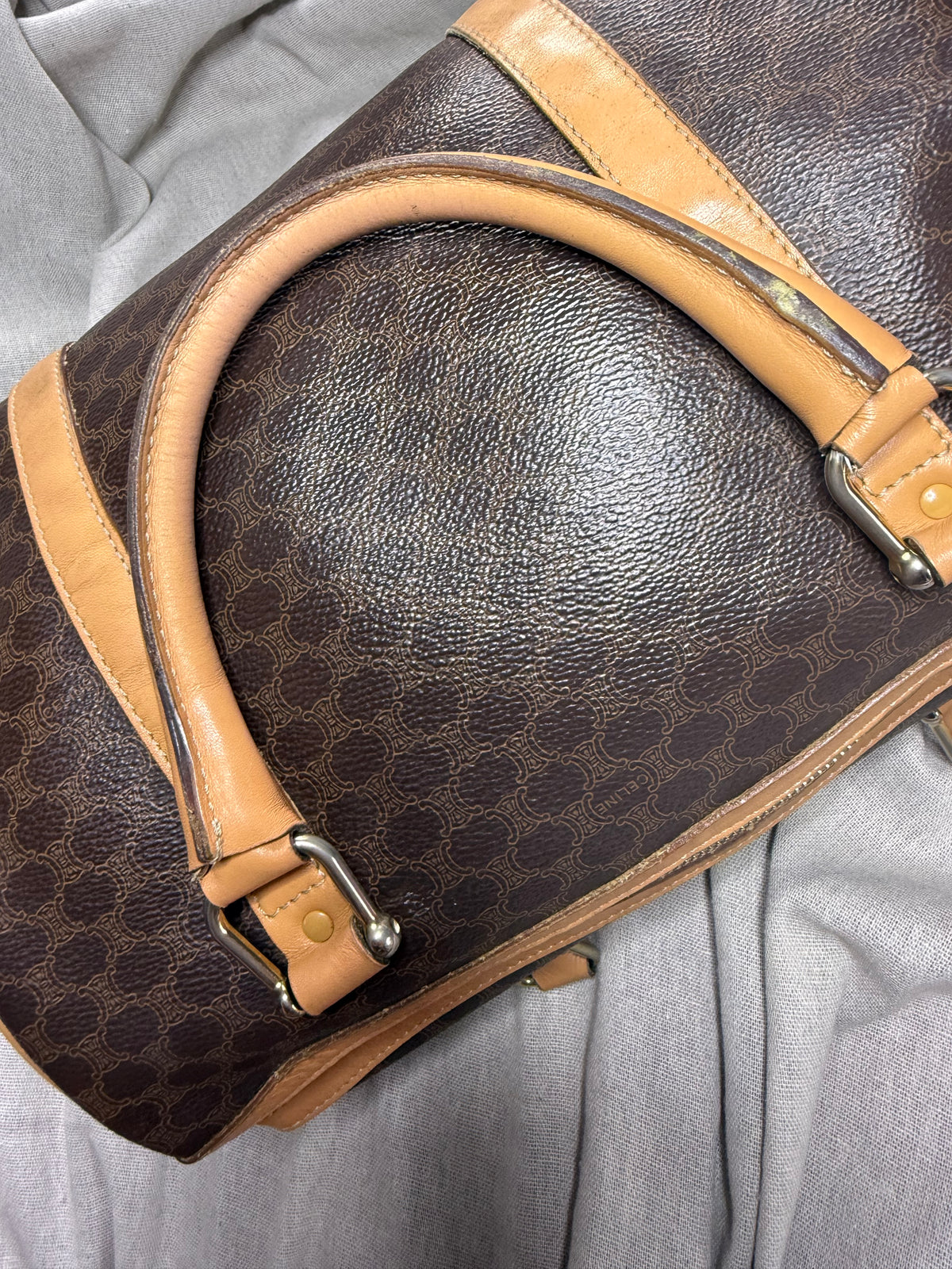 ✨ Sac Céline Boston 30 Macadam Vintage – Une Pépite Iconique ✨