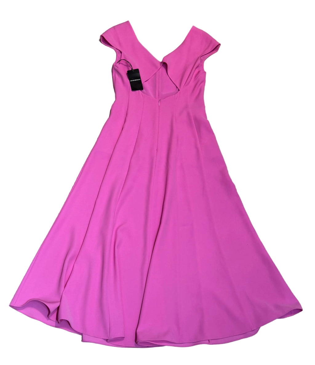✨ Neuve 590€ - Emporio Armani - robe longue Fuschia - T36 S ✨