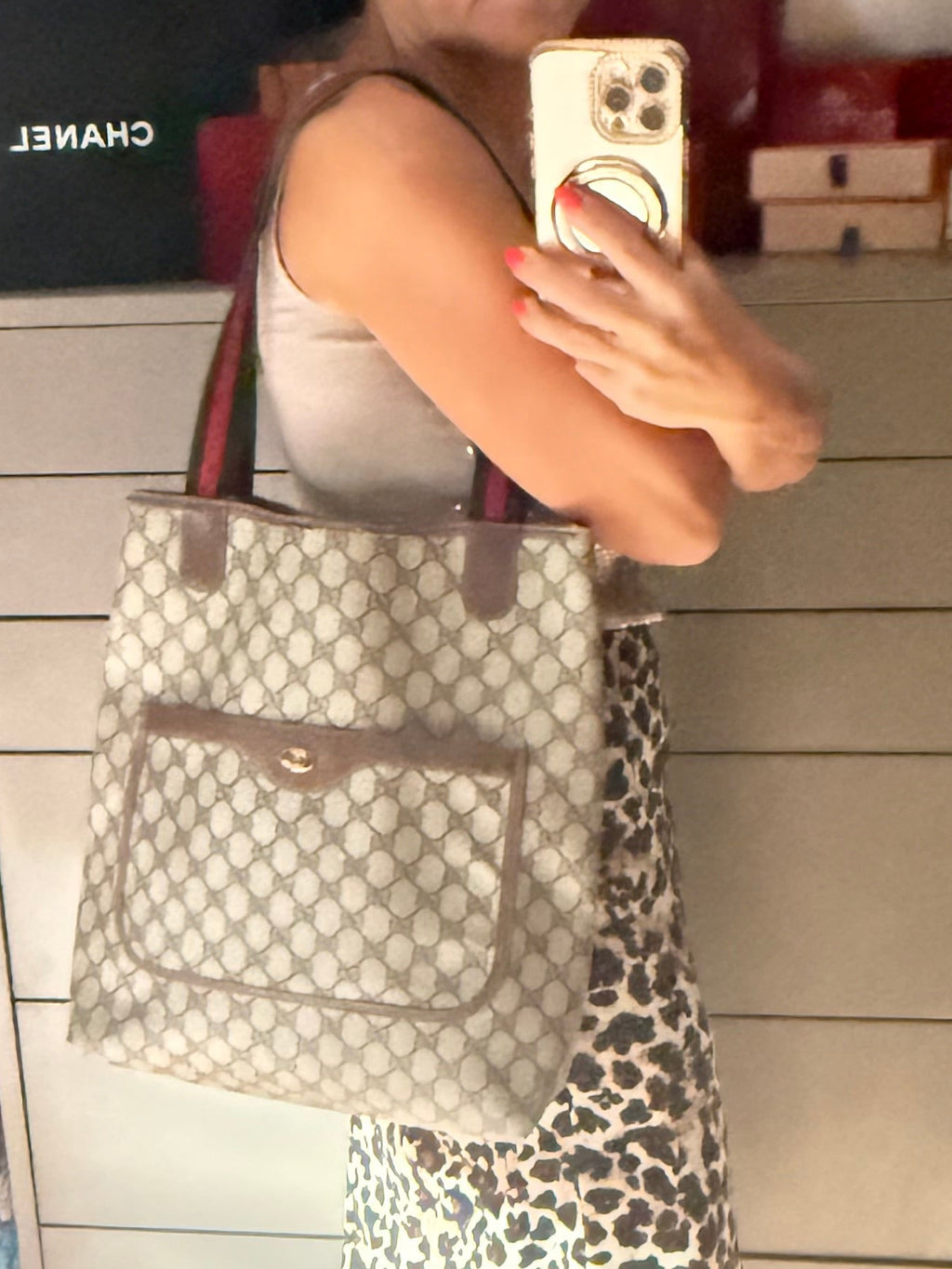✨Gucci - grand cabas Vintage en toile GG ✨