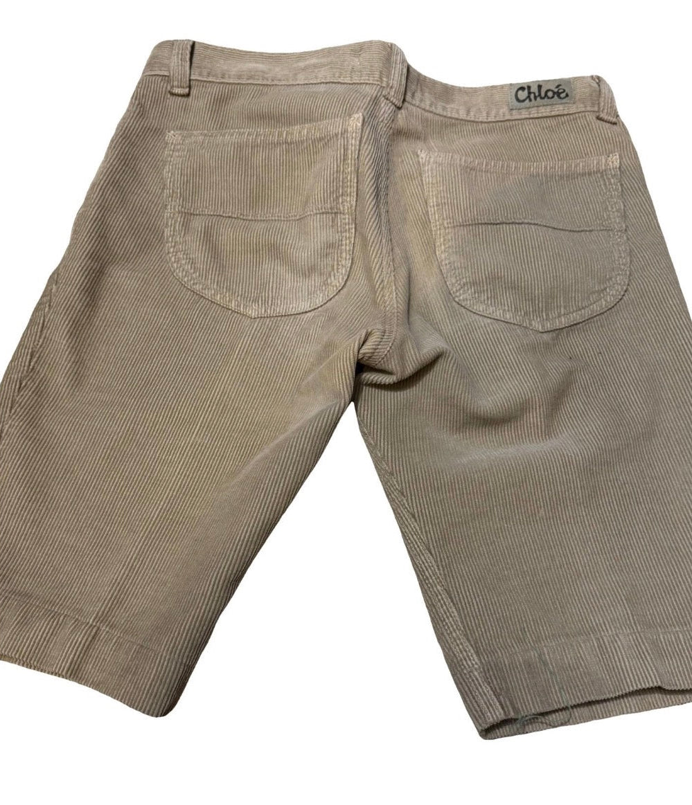 ✨ Chloé - Bermuda velours Camel - T34 XS ✨