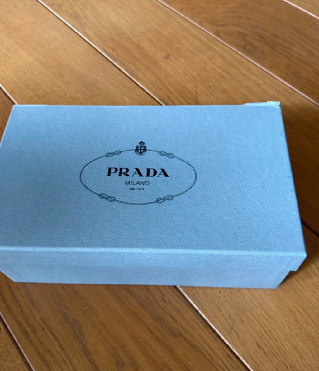 ✨ Neuves 890€ PRADA – Mules Espadrilles "Cotton Drill" (NEUVES / FULL SET) T36 ✨