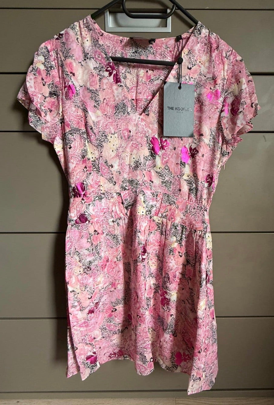 ✨ Neuve 255€ - The Kooples - Robe floral Paisley Rose - T36 S ✨