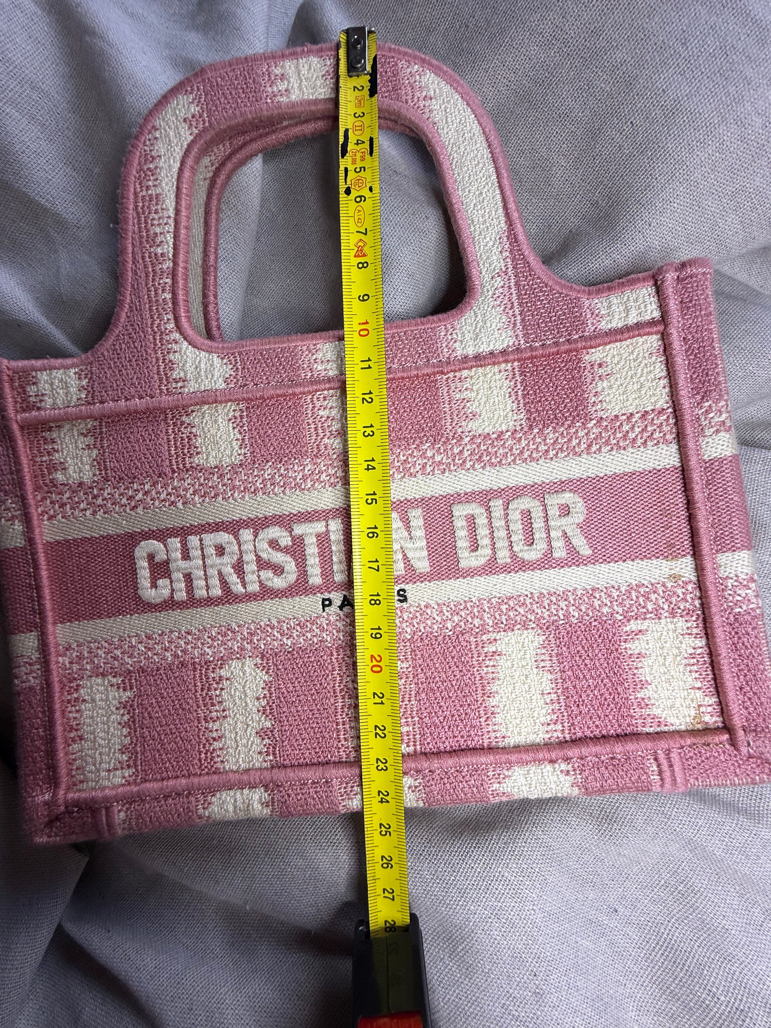 ✨Neuf 2400€ Christian Dior mini Tote édition Limitée full set ✨