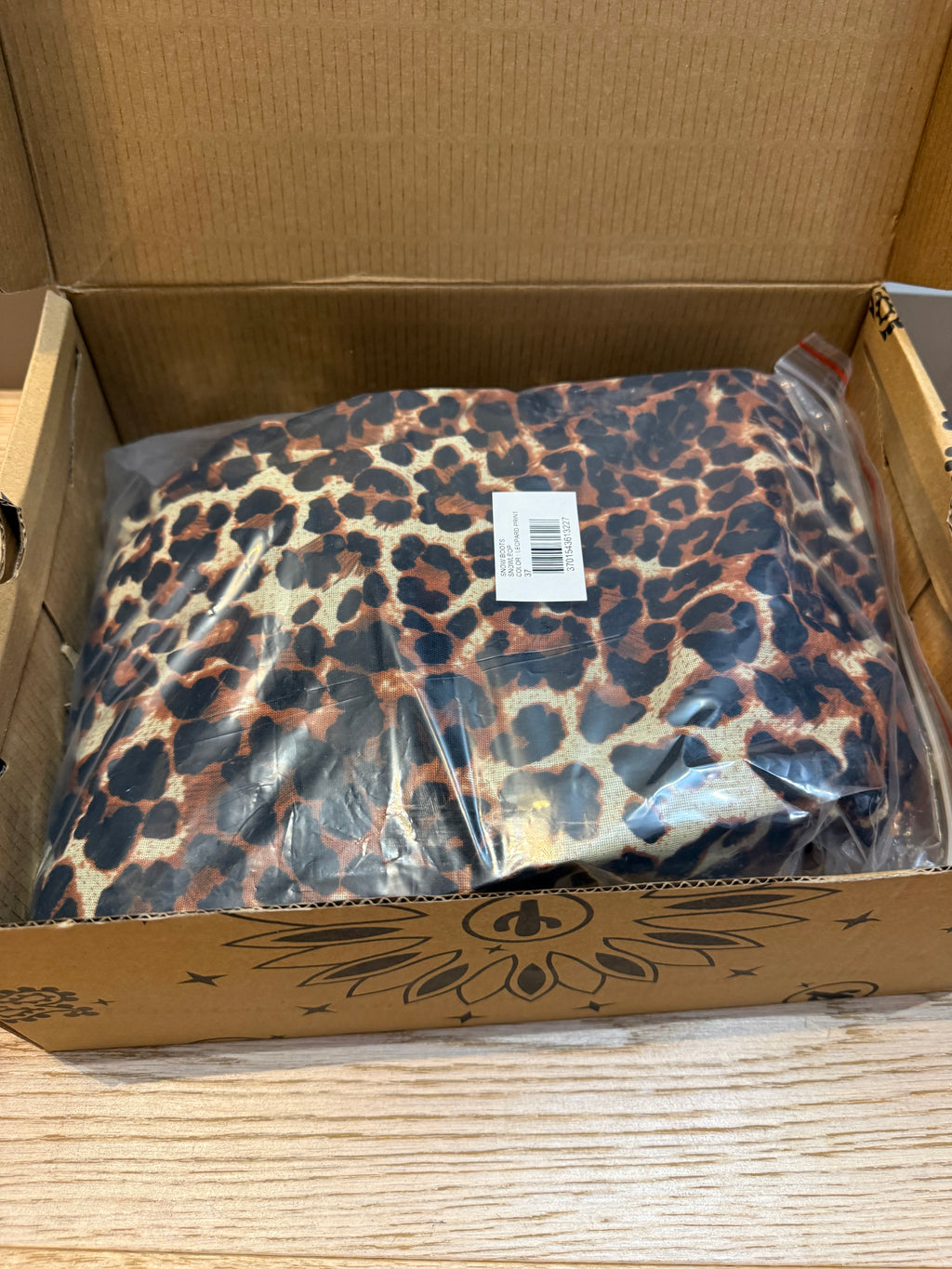 ✨ Neuves 249€ Bottes Arizona Love Snowkaki Léopard – Neuves Full Set – T.37 ✨