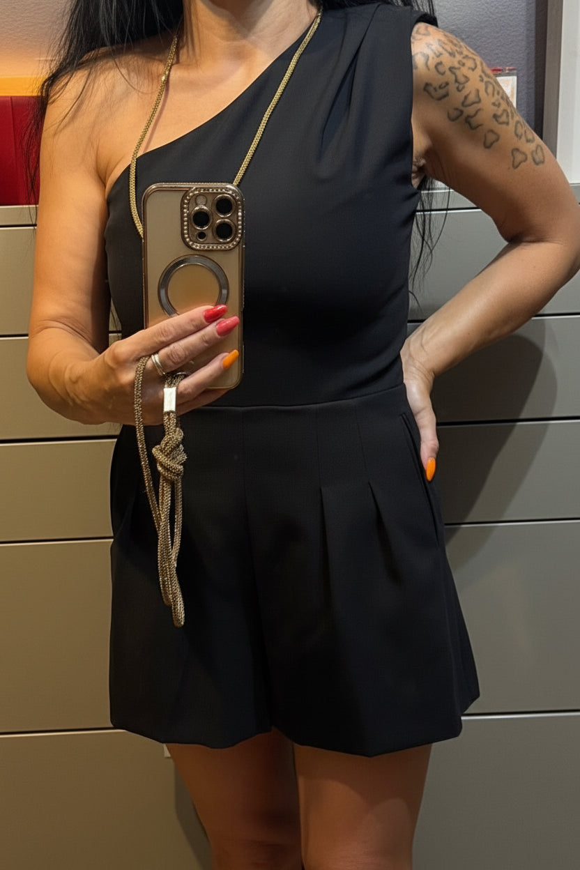 ✨ Neuf 395€ Combishort asymétrique IRO Paris « Paloa » — Taille 36 ✨