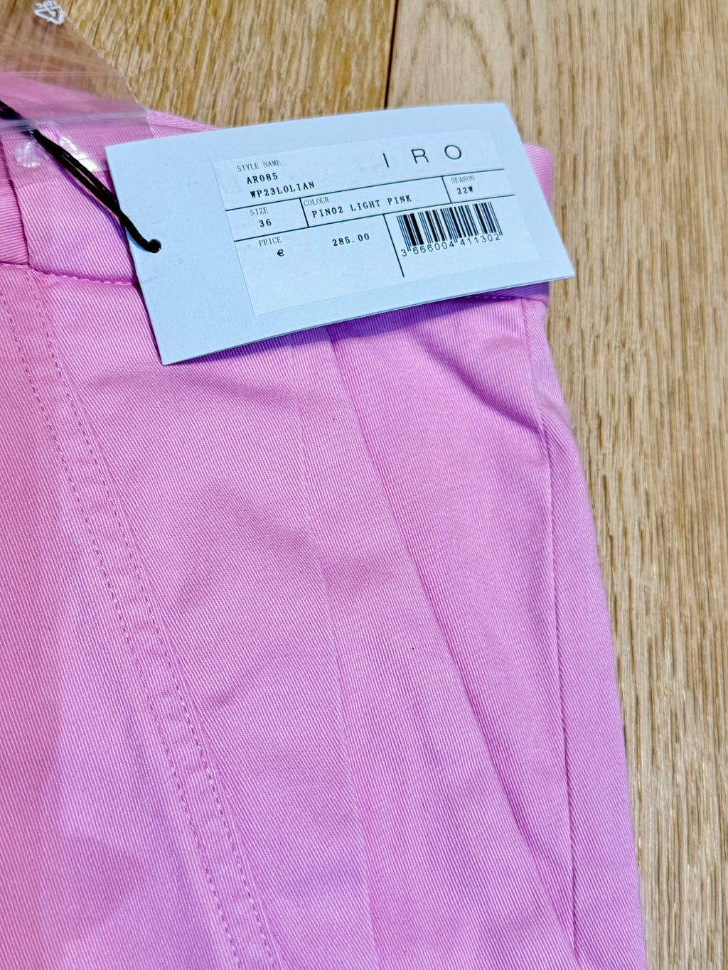 ✨ Neuf 285€ IRO pantalon Rose T. 36 ok 38 ✨