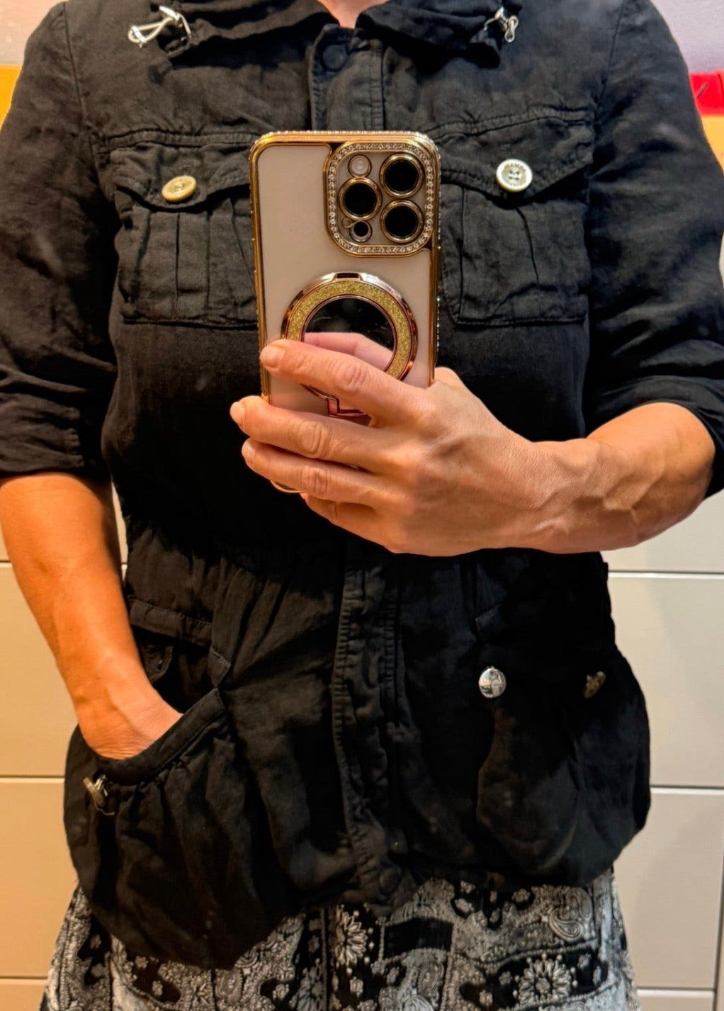 ✨ Armani - Veste Parka en lin - T36 ok 38 ✨