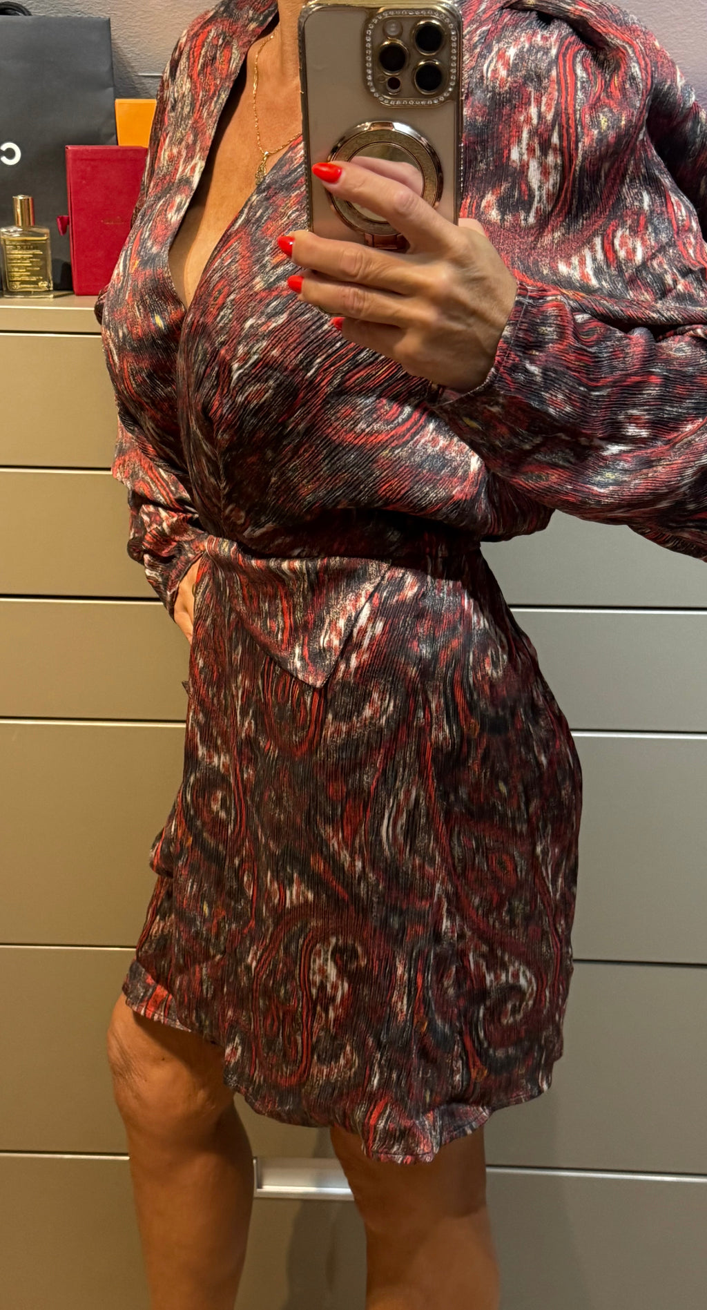 ✨ Neuve 535€ IRO Paris Robe «Chaytonspe » 100% Soie 36 ok 38 ✨