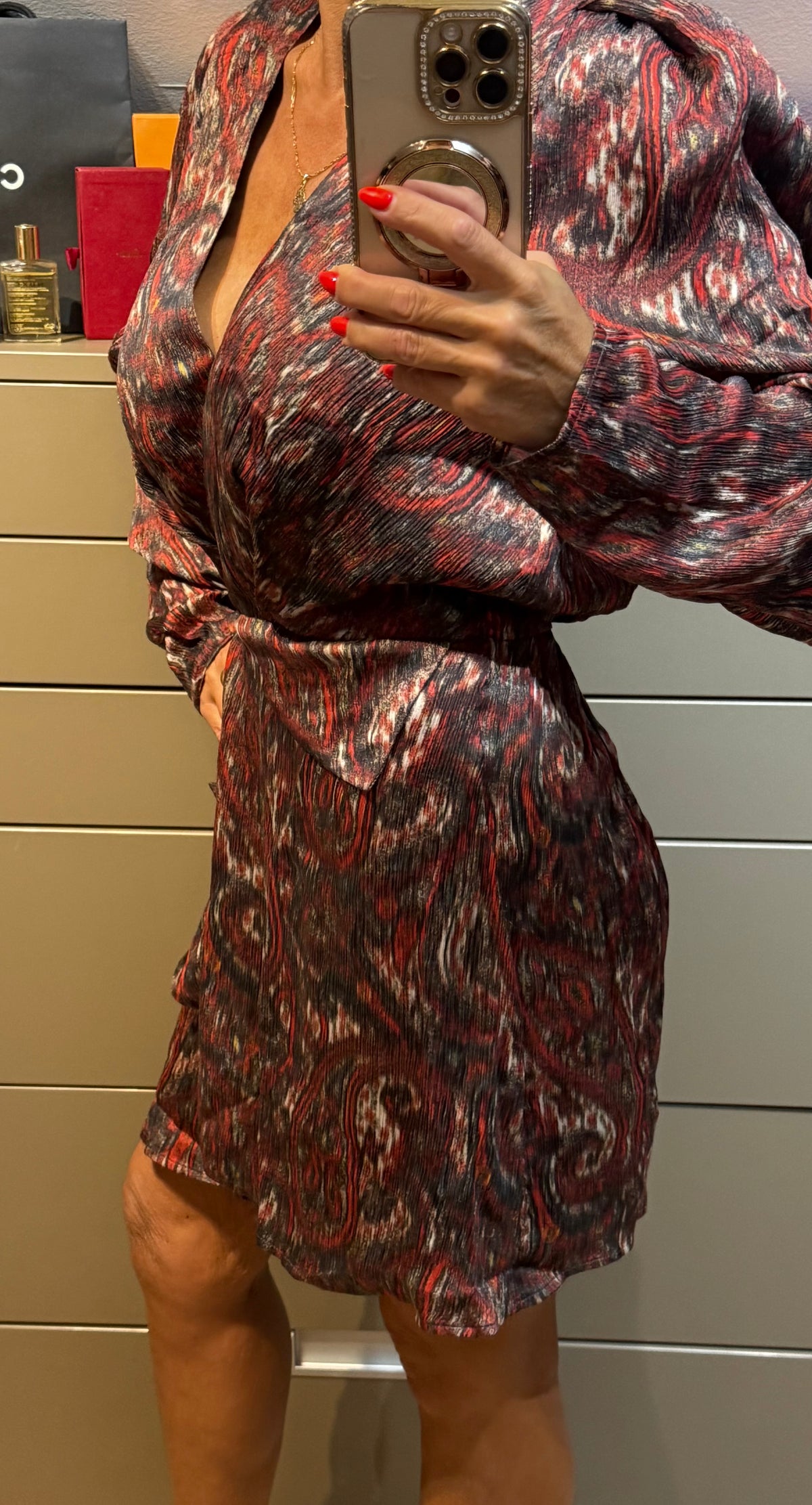 ✨ Neuve 535€ IRO Paris Robe «Chaytonspe » 100% Soie 36 ok 38 ✨