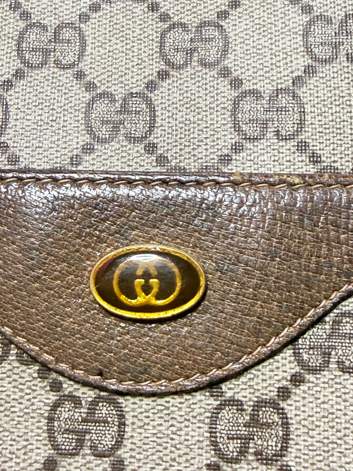 ✨Gucci - grand cabas Vintage en toile GG ✨