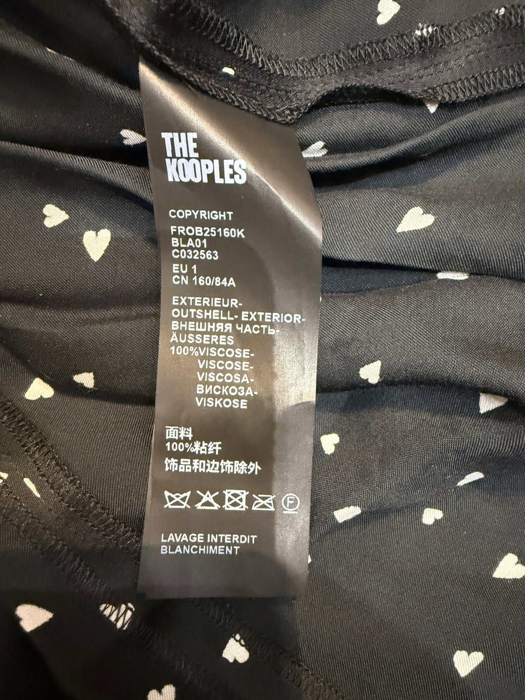 ✨ Neuve 265€ - The Kooples - Robe cœur 💓 dos nu - T36 S ✨