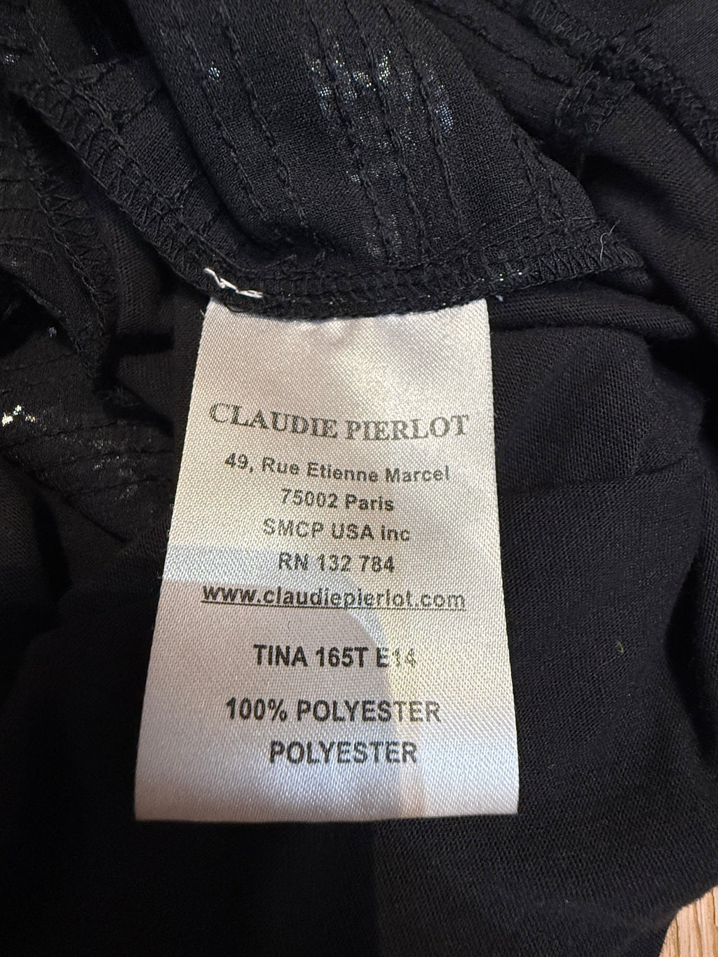 ✨ Claudie Pierlot - Haut sequins rayés - T36 ✨
