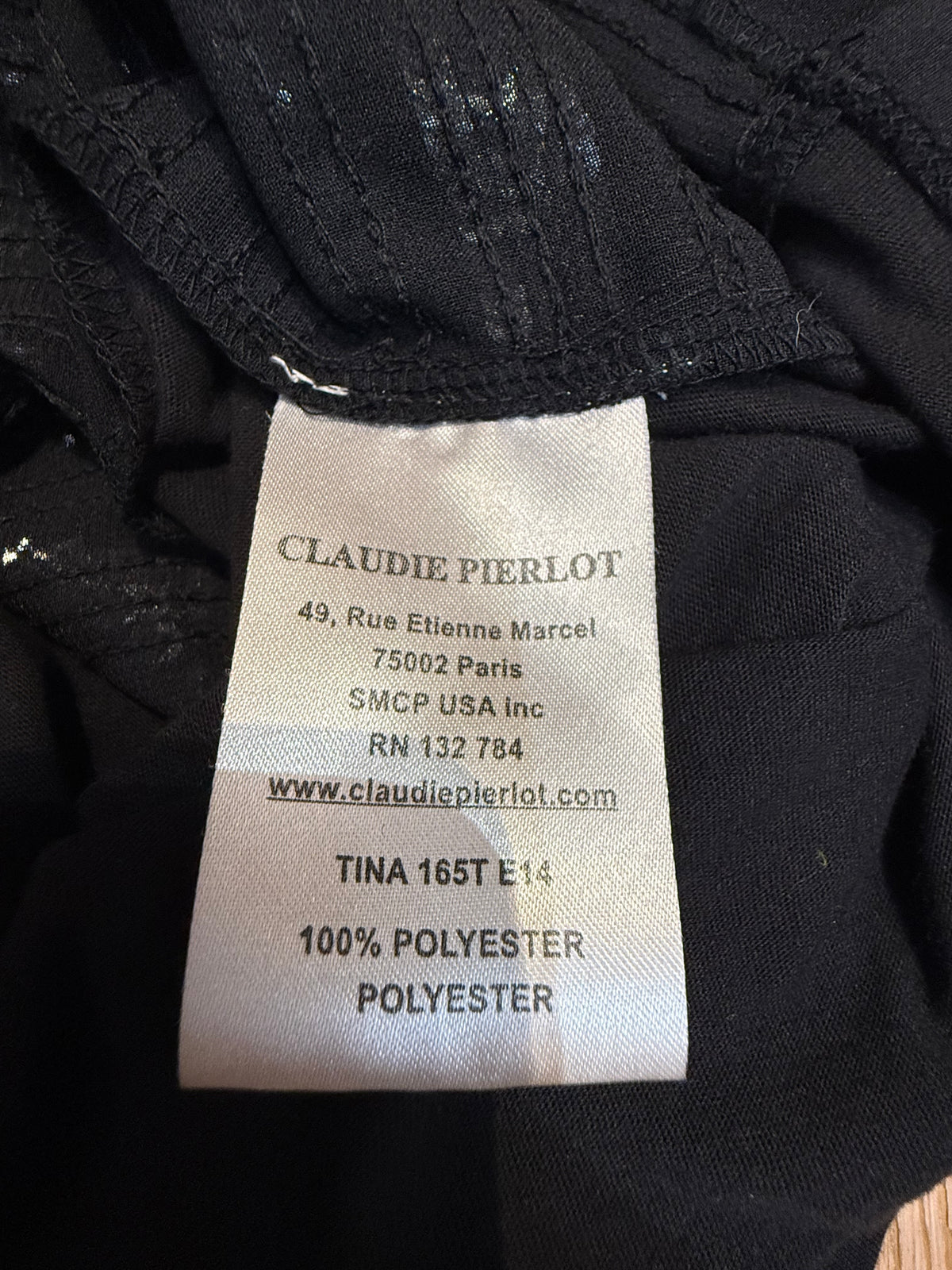✨ Claudie Pierlot - Haut sequins rayés - T36 ✨