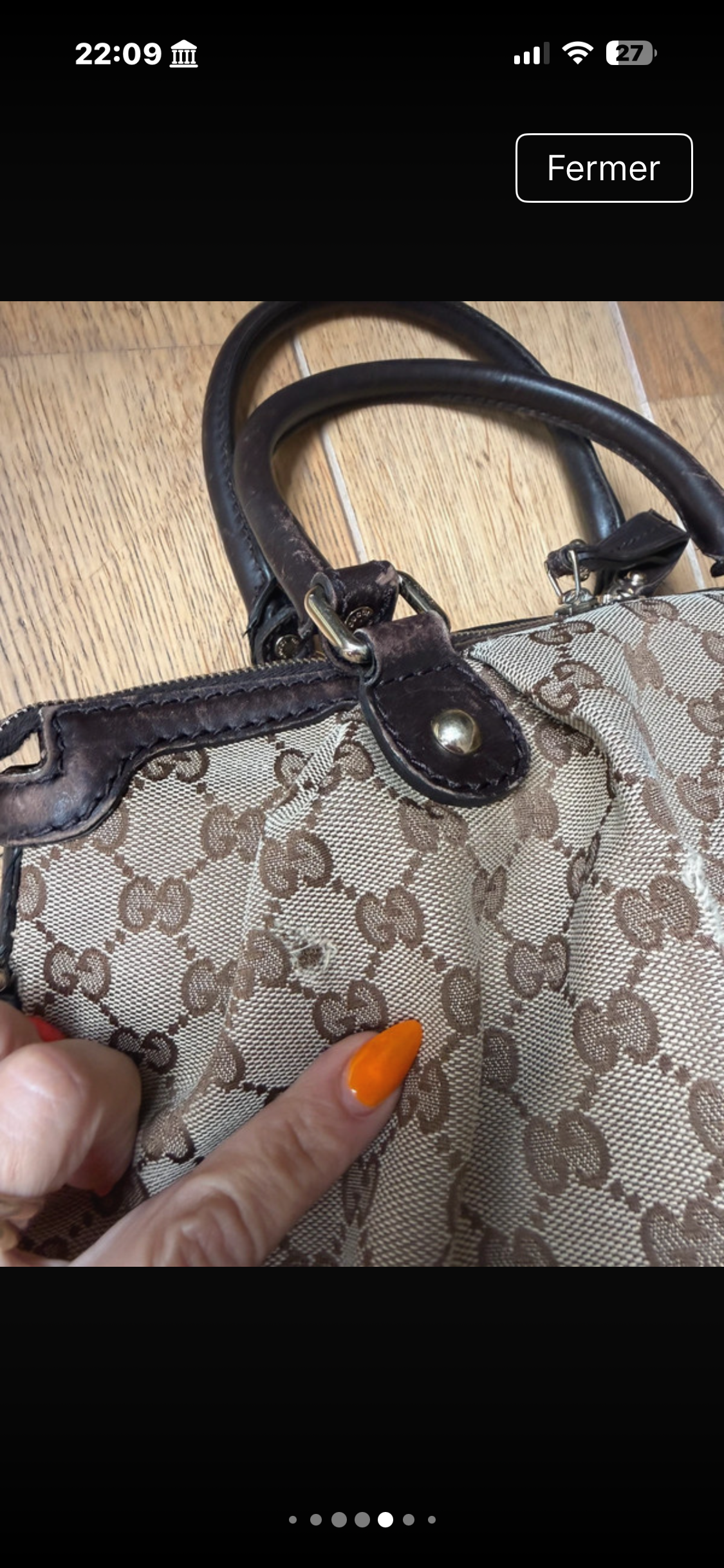 ✨ Gucci Sukey Toilette Jacquard Vintage ✨