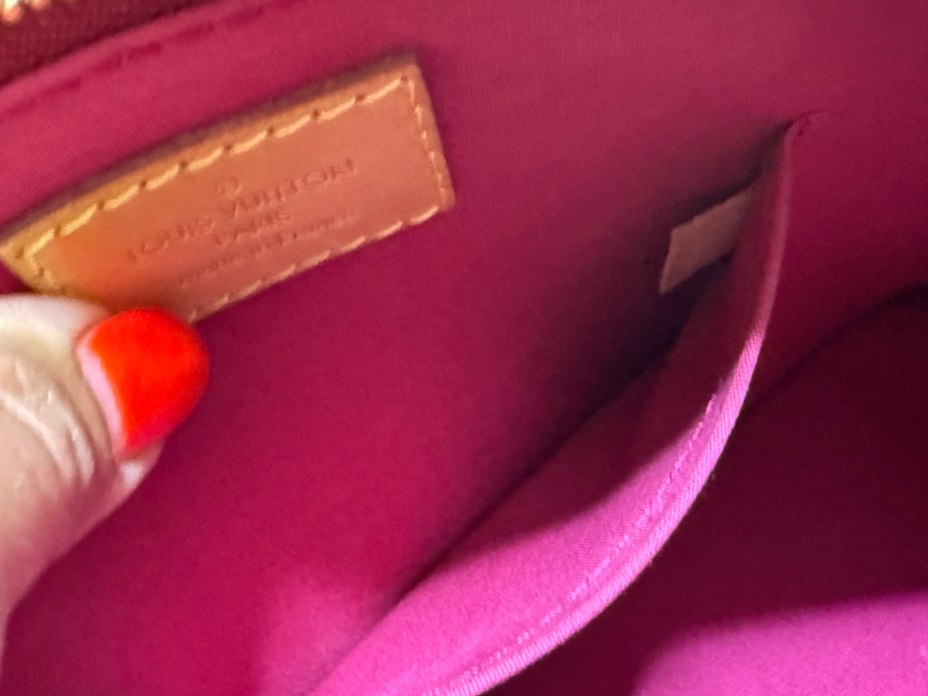 ✨ Sac Louis Vuitton Alma BB Monogram Vernis Rouge + Certificat ENTRUPY ✨