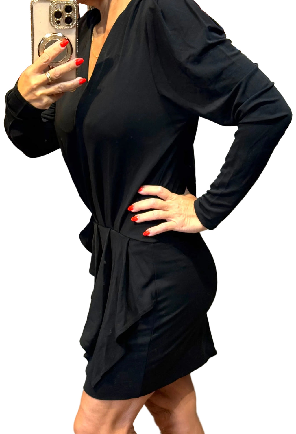 ✨ Neuve 365€ - IRO - Robe cache cœur - T 34 ok 36 ✨