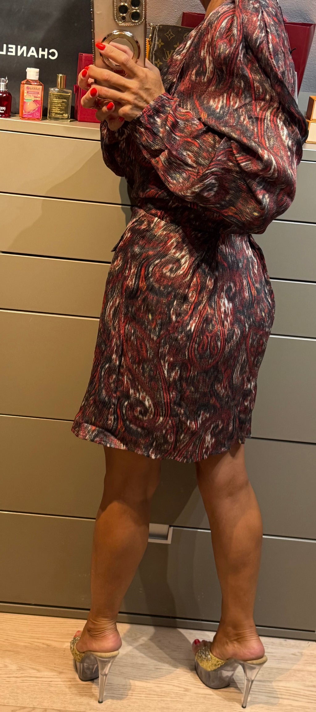 ✨ Neuve 535€ IRO Paris Robe «Chaytonspe » 100% Soie 36 ok 38 ✨