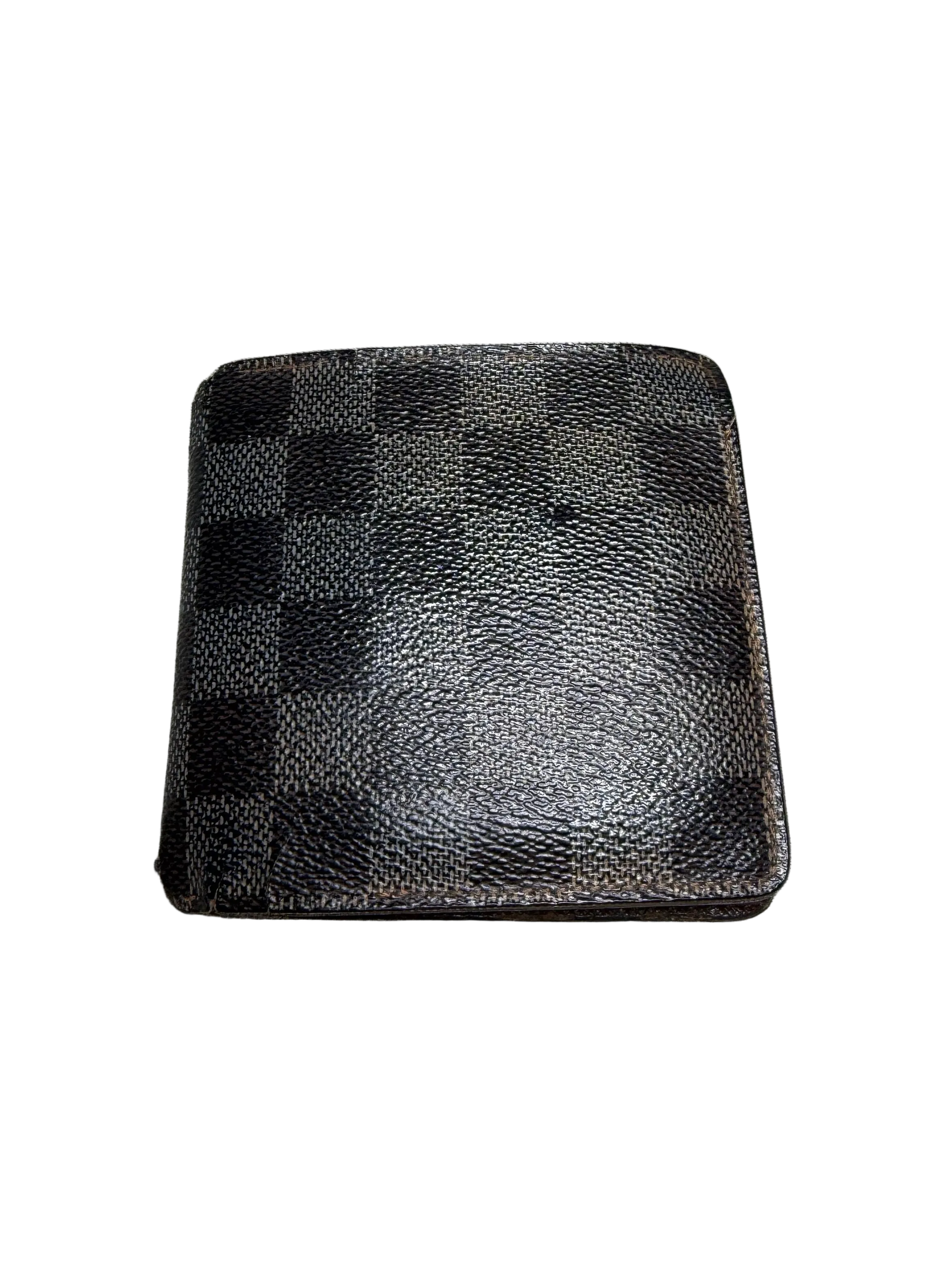 ✨ Louis Vuitton – Portefeuille Marco | Damier Graphite (À restaurer / Upcycling) ✨