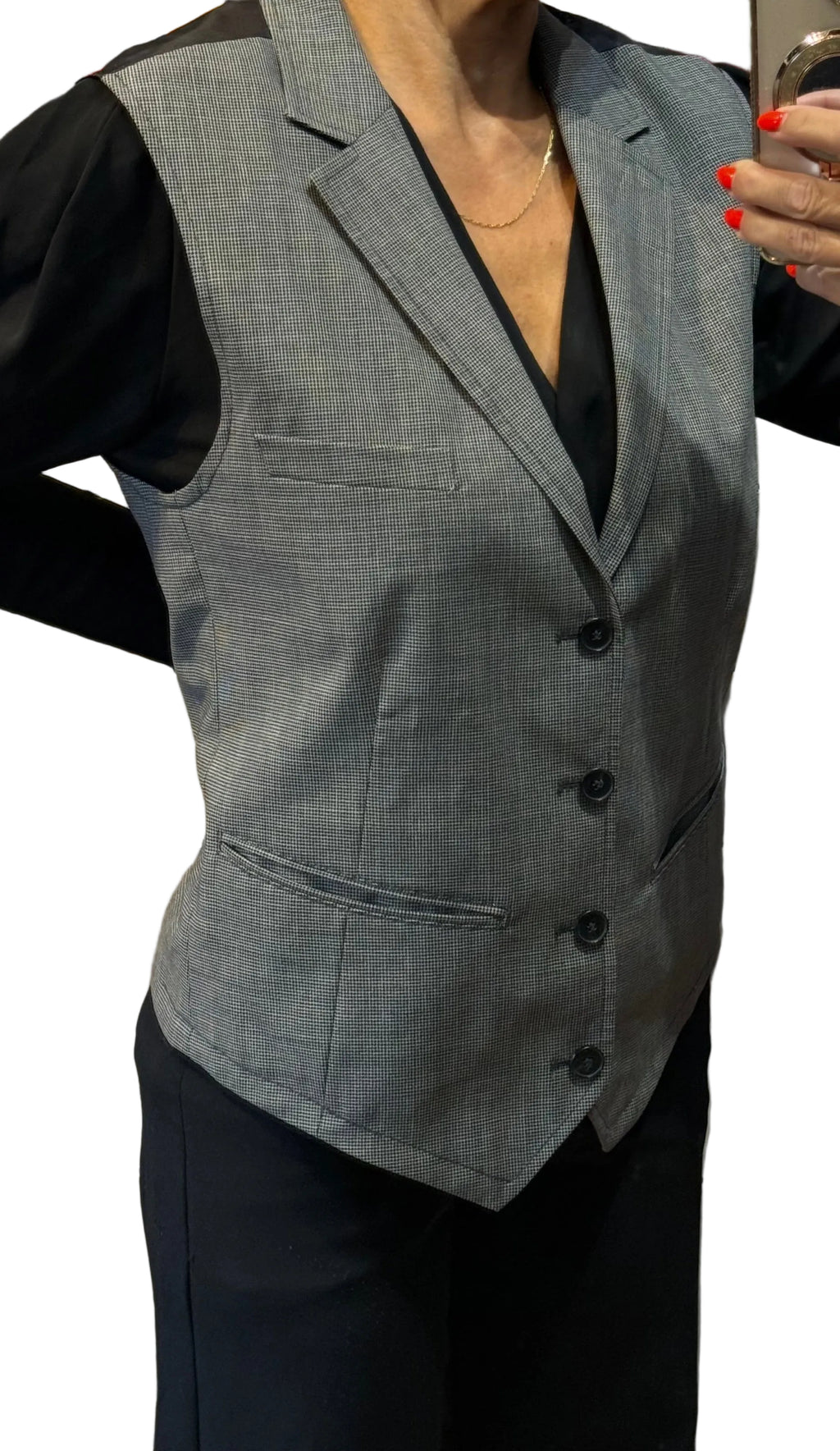 ✨ Lagerfeld - Gilet costume - M homme - L femme ✨