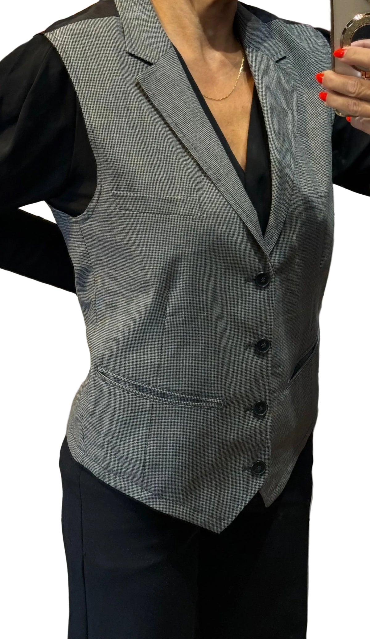 ✨ Lagerfeld - Gilet costume - M homme - L femme ✨