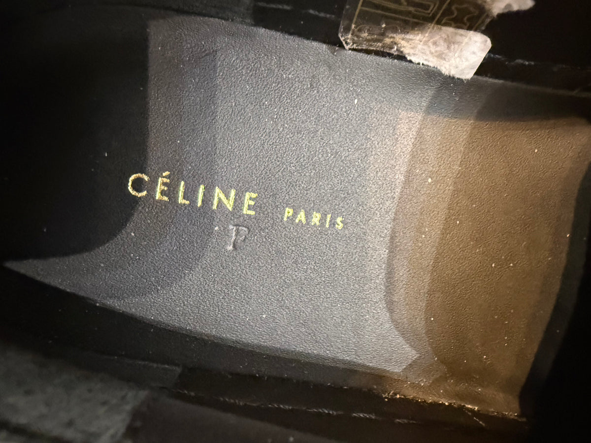 ✨ Neuves 850€ - Céline - Baskets veau poulain - T36 ✨