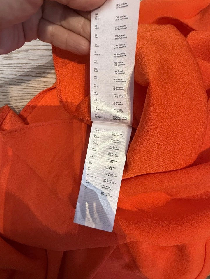 ✨ Maje - Robe évasée orange - T36 ✨