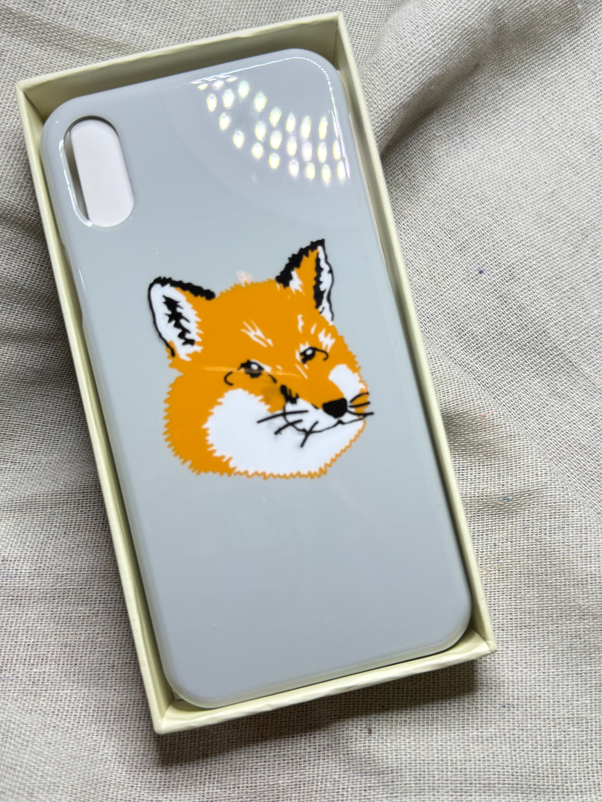 ✨ Neuve 70€ Maison Kitsuné coque iPhone X et XS full set 🦊 ✨