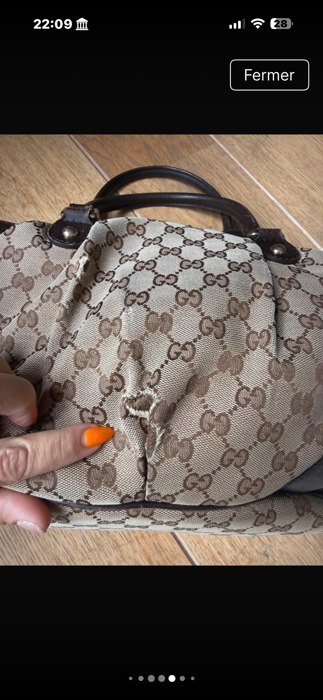 ✨ Gucci Sukey Toilette Jacquard Vintage ✨