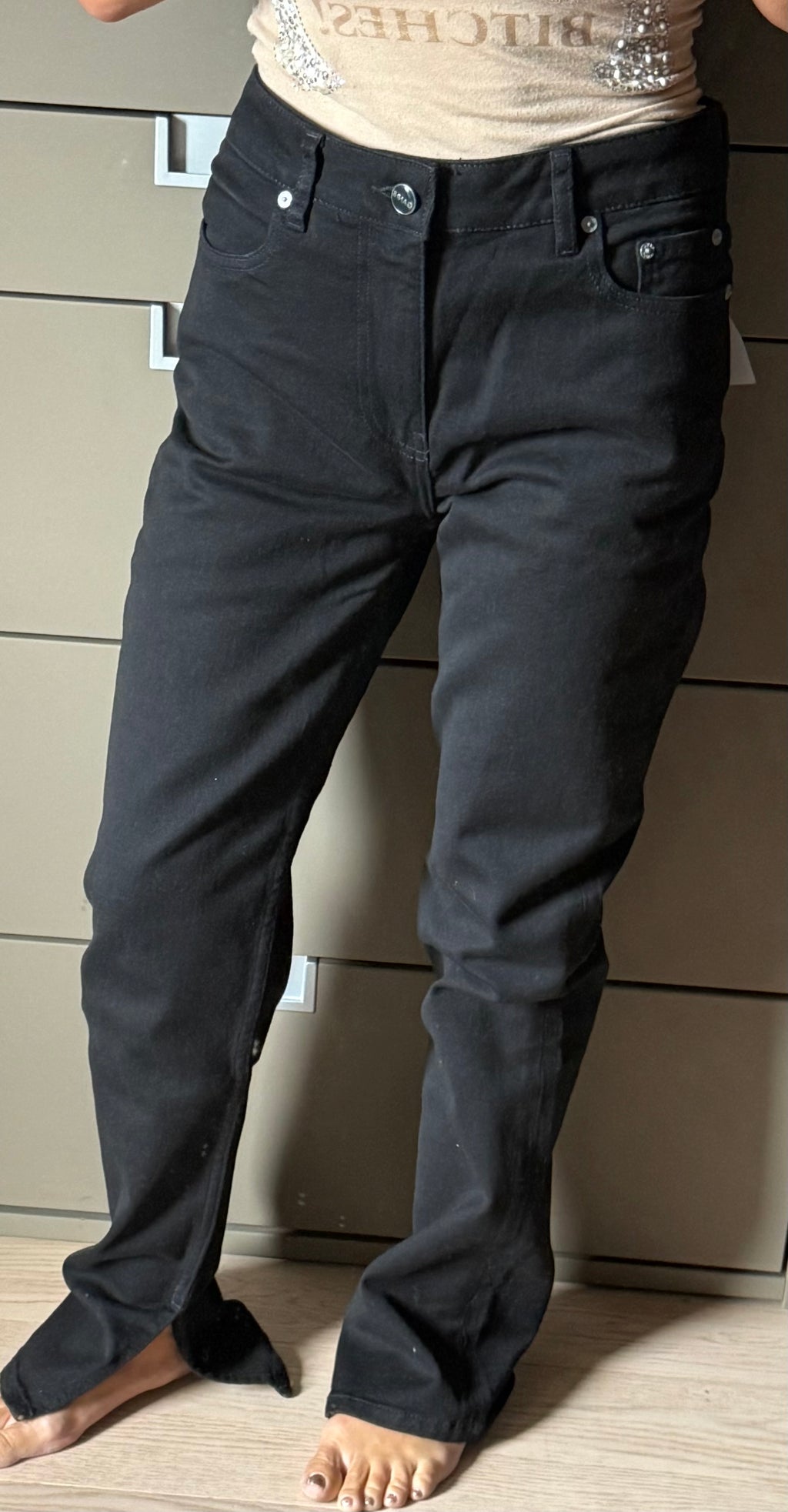✨ Neuf 165€ - Ganni - Jean noir Beksi - W29/L34 (38/40FR) ✨