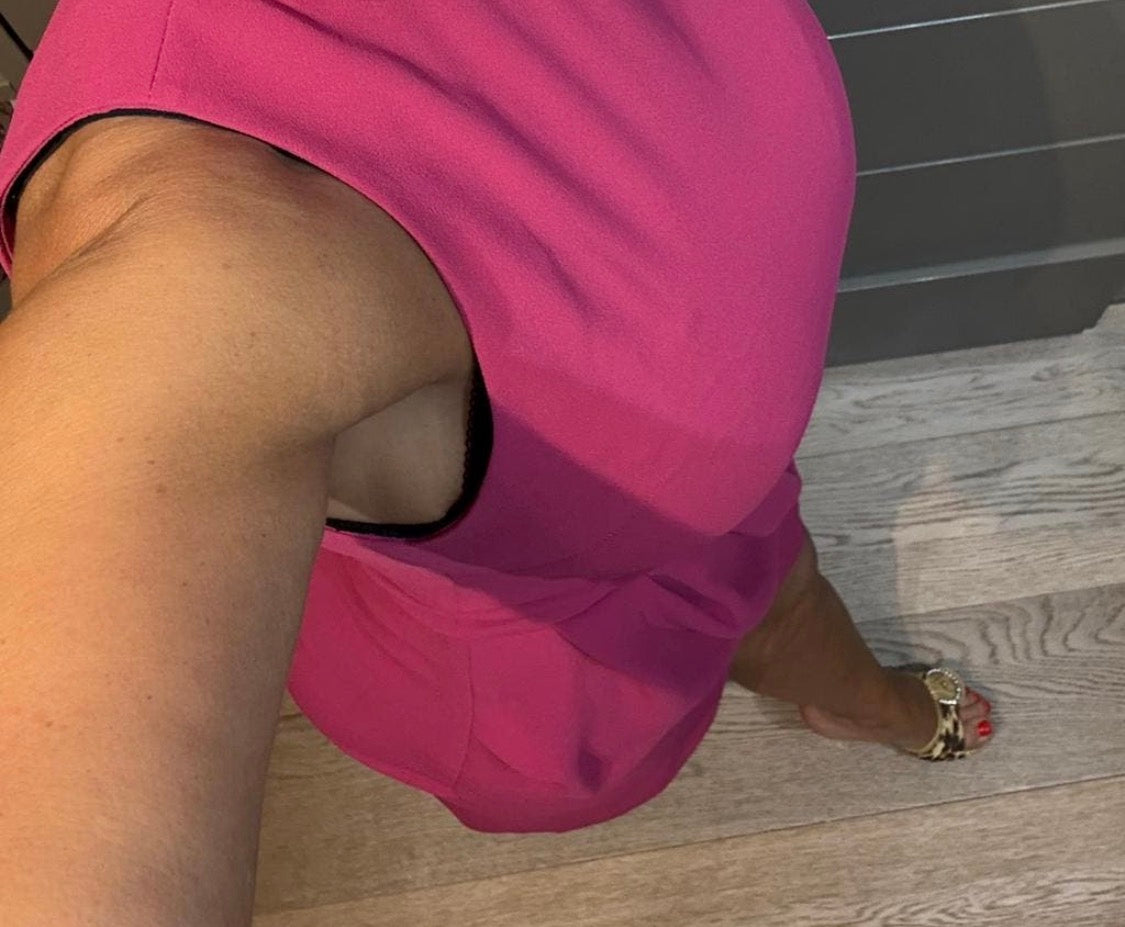 ✨ Neuve 345€ - Iro - Robe asymétrique fuschia - T36 S ✨