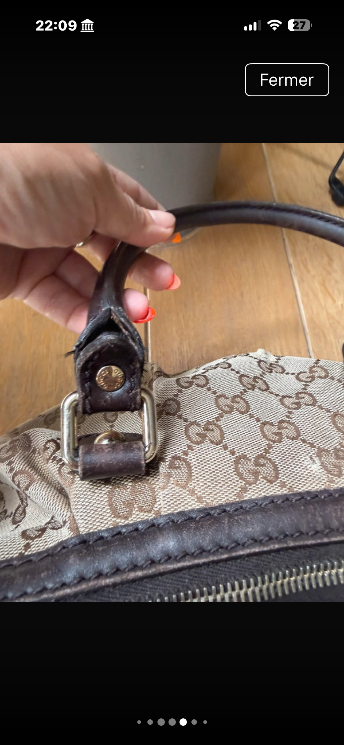✨ Gucci Sukey Toilette Jacquard Vintage ✨