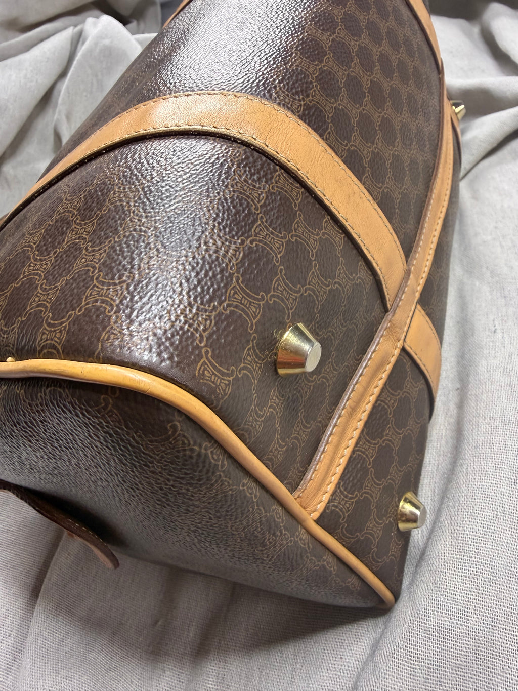 ✨ Sac Céline Boston 30 Macadam Vintage – Une Pépite Iconique ✨