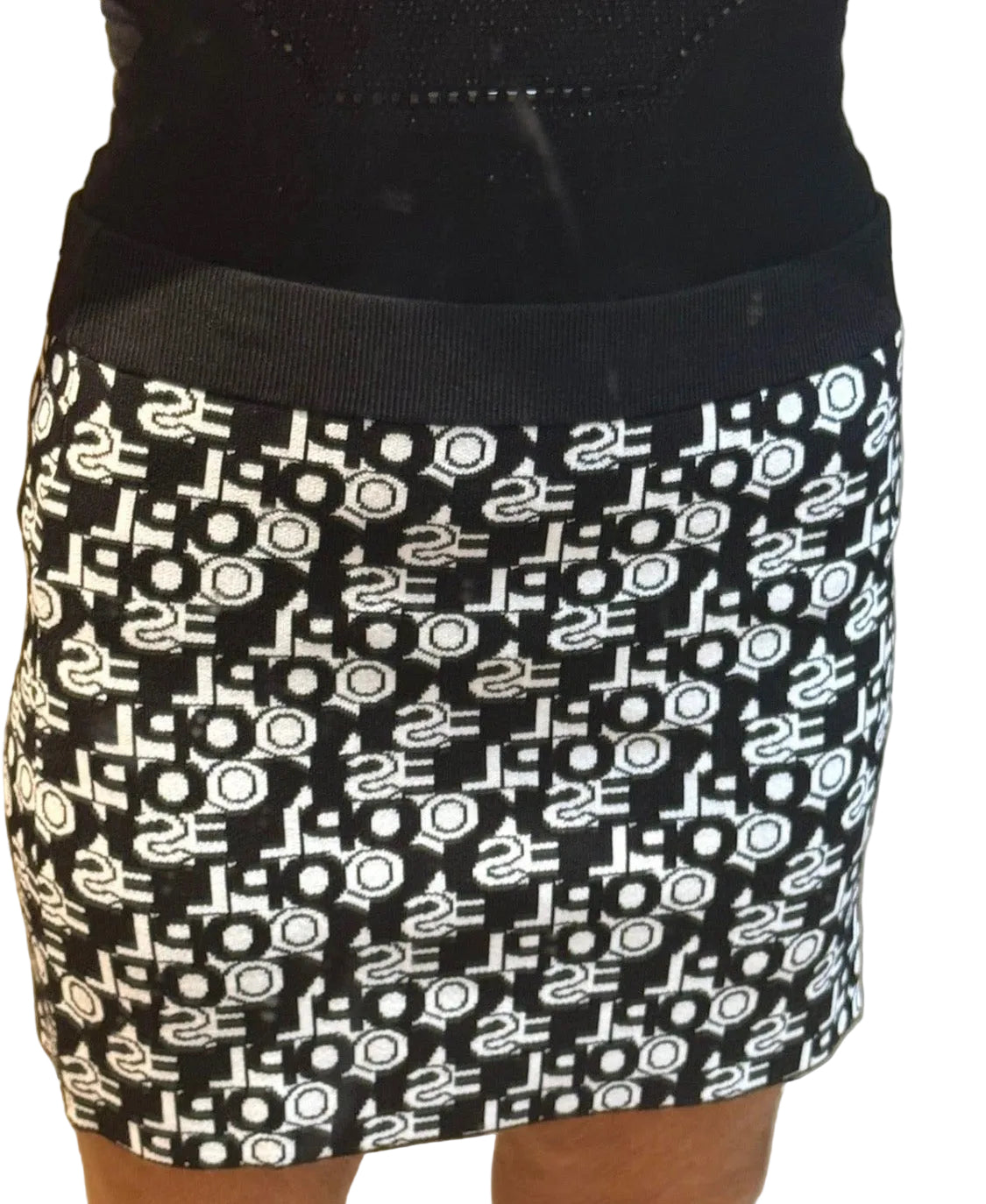 ✨ Neuf 145€ - Mini jupe The Kooples Jacquard - T40 ✨