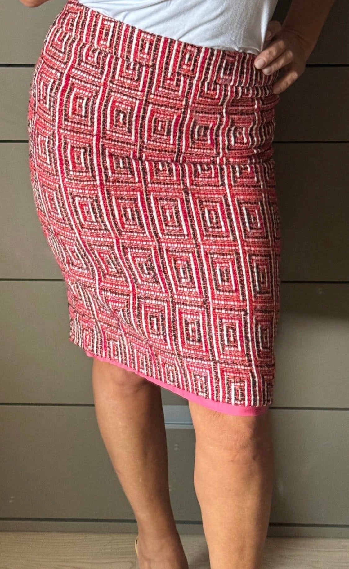 ✨ [Collector] Jupe Crayon en Tweed Christian Lacroix – Pièce d’Archive Vintage (T. 36) ✨