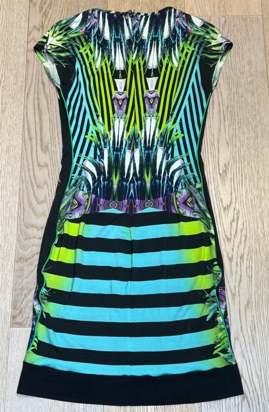 ✨ Just Cavalli - Robe Tropicale - T36 S ✨